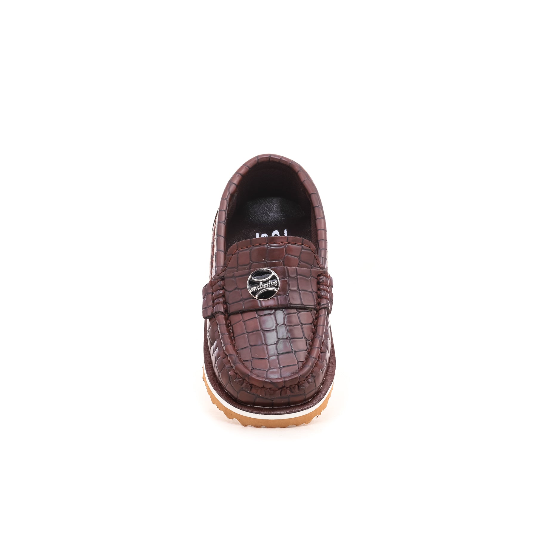 Boys Brown Casual Moccasins KD0525