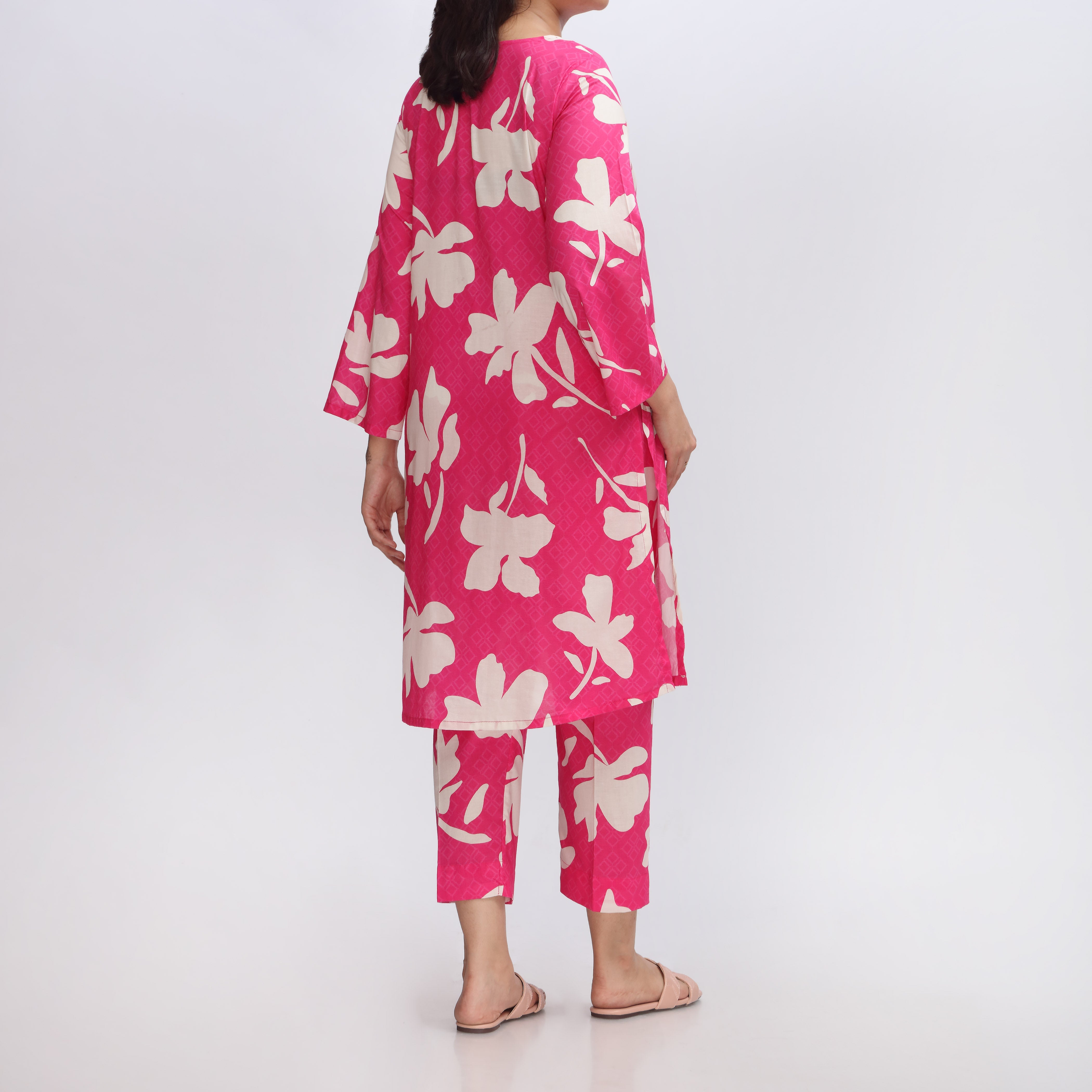 2PC- Printed Cambric Shirt & Trouser PS3125