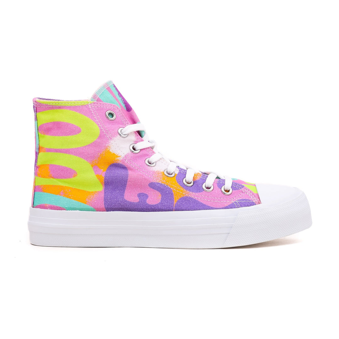 Multy Printed High Ankle Sneaker AT7192