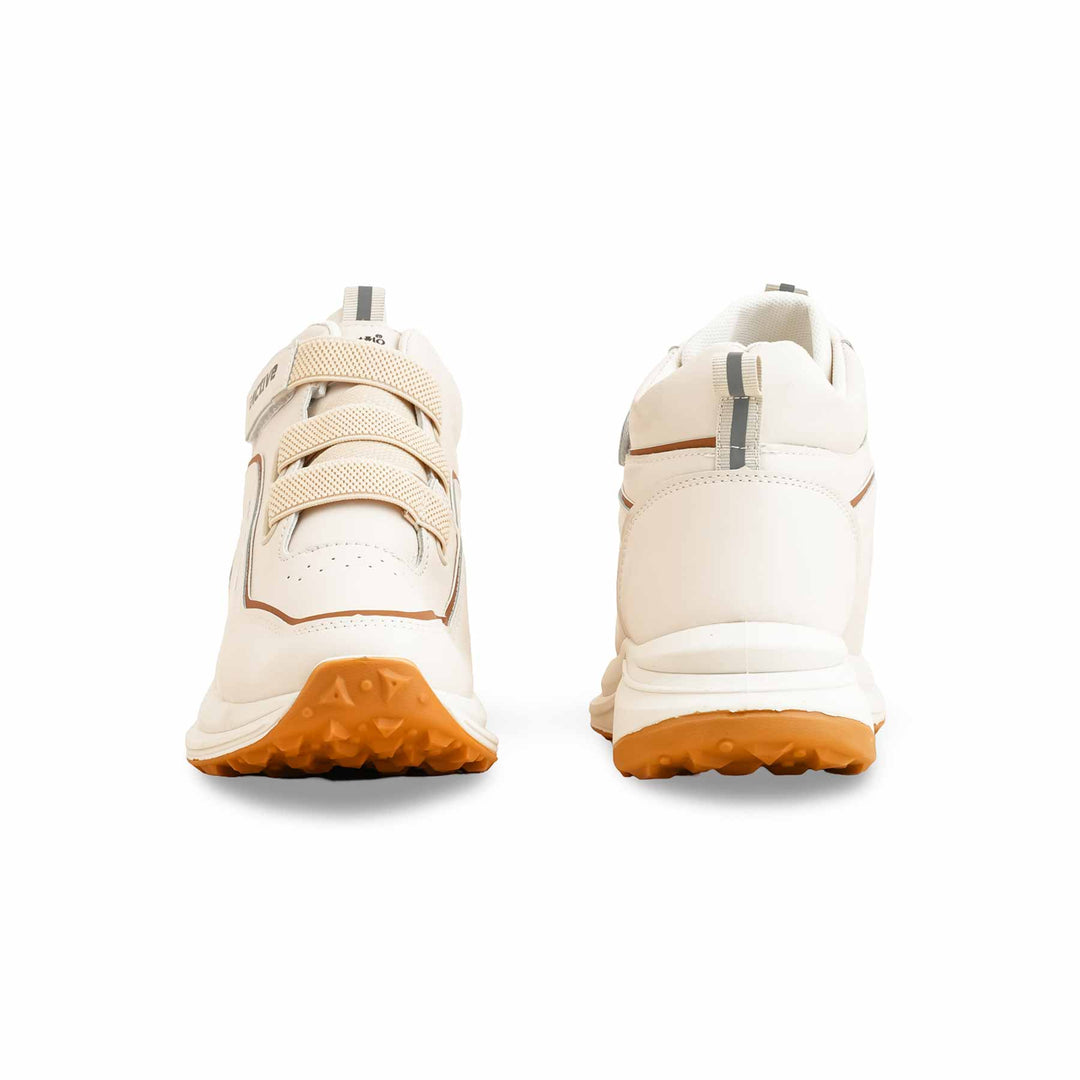 Beige Casual Sneaker For Ladies AT7247