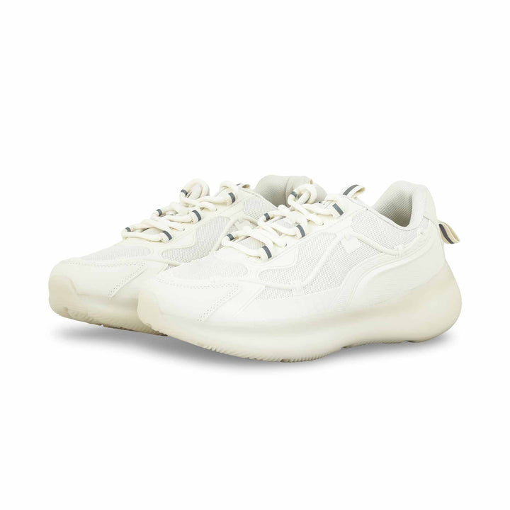 White Casual Sneaker For Ladies AT7350
