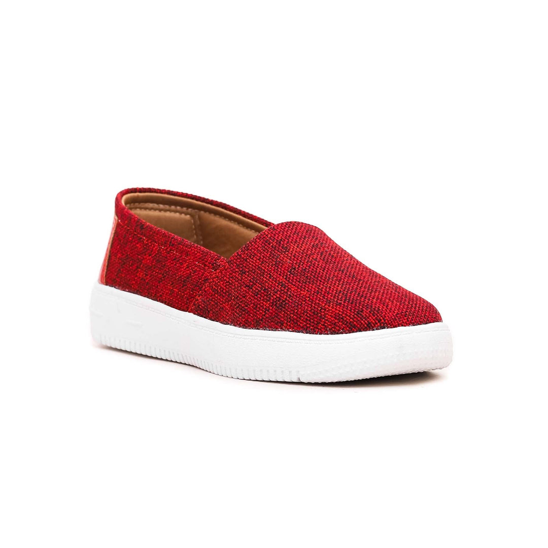 Maroon Slip On Sneaker At9079