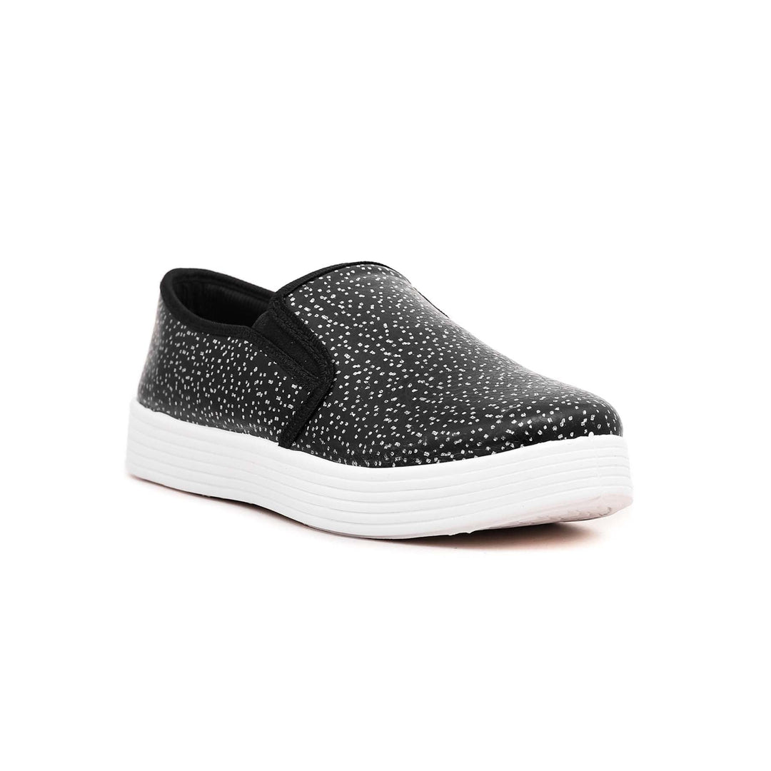 Black Slip On Sneaker At9093