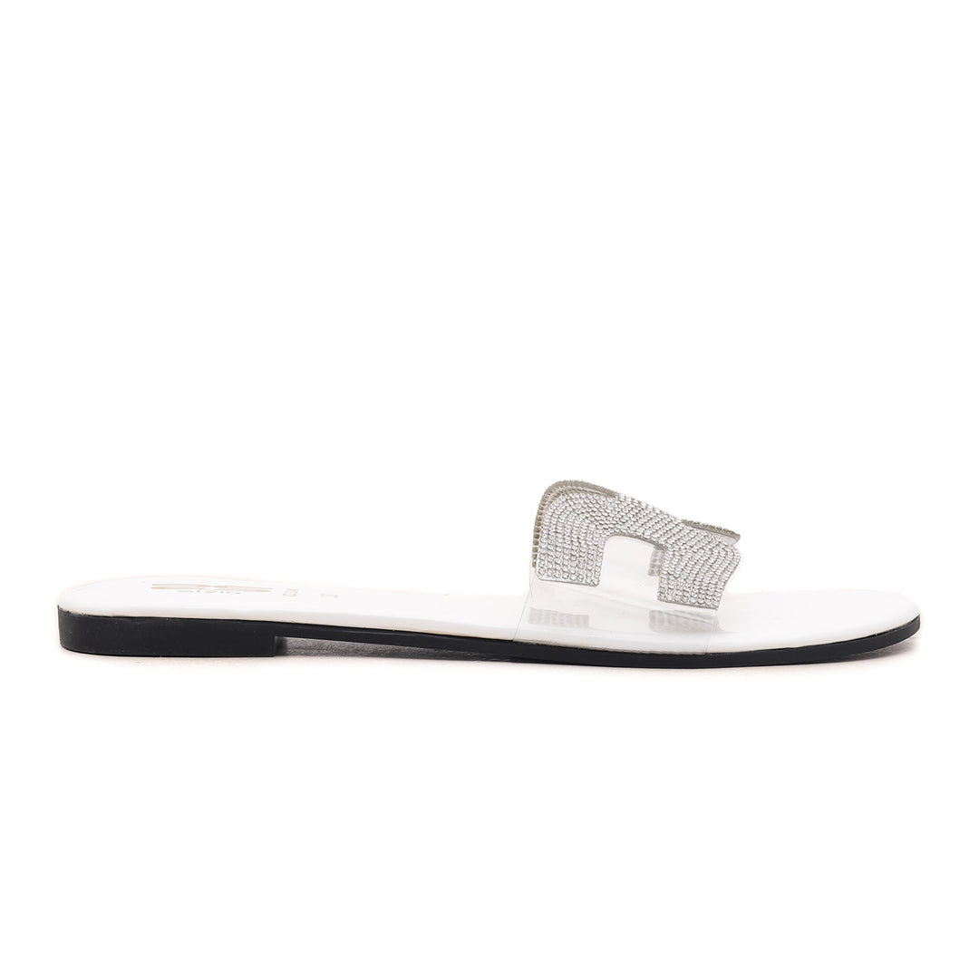 Silver Casual Slipper CL1249