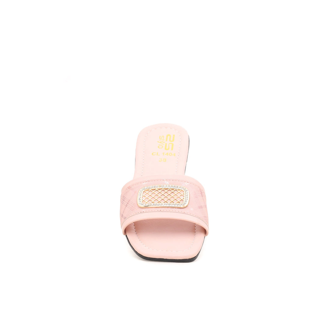 Pink Casual Slipper CL1404