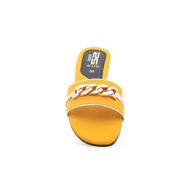 Yellow Casual Slipper CL1442