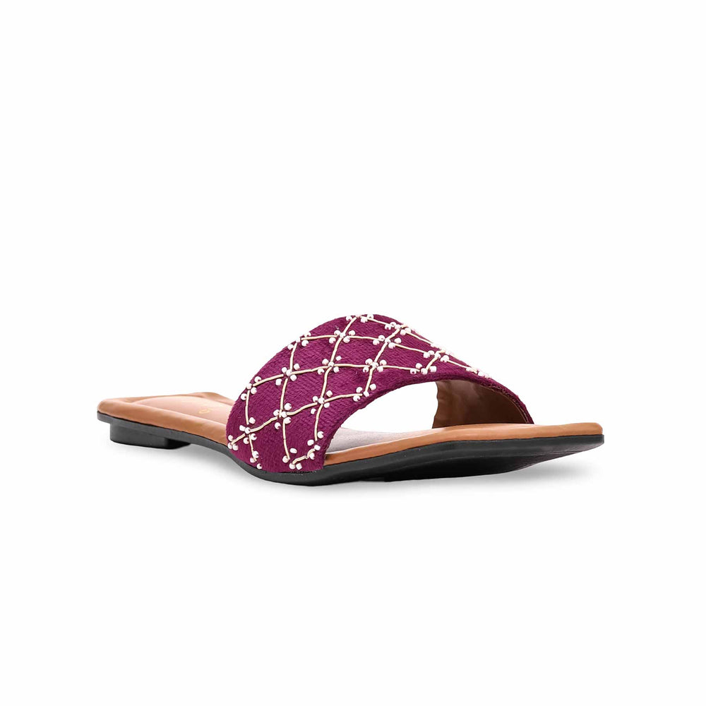 Purple Casual Slipper CL1520