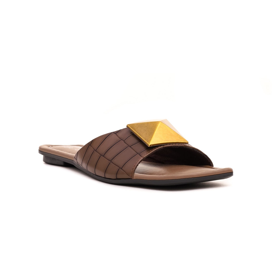 Brown Casual Slipper CL1535