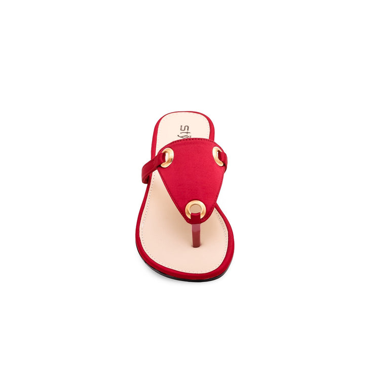 Maroon Casual Chappal CL1539