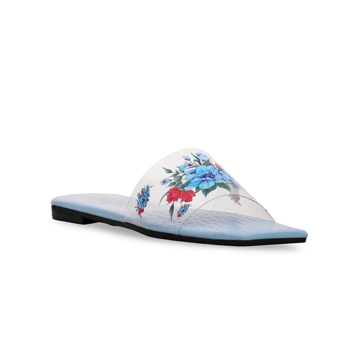 Sky Blue Casual Slipper CL1588