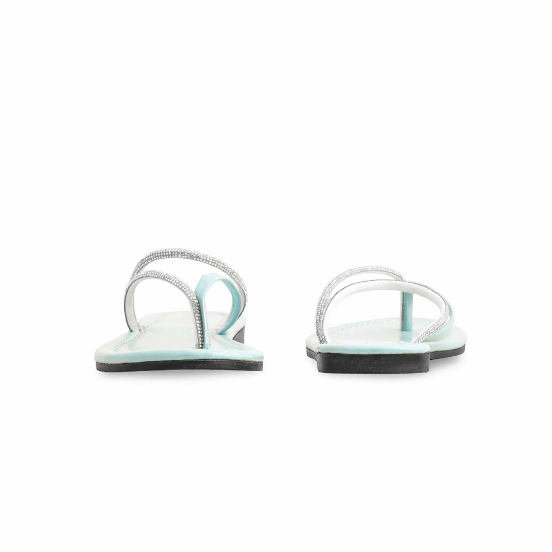 Sky Blue Casual Women Chappal CL1600