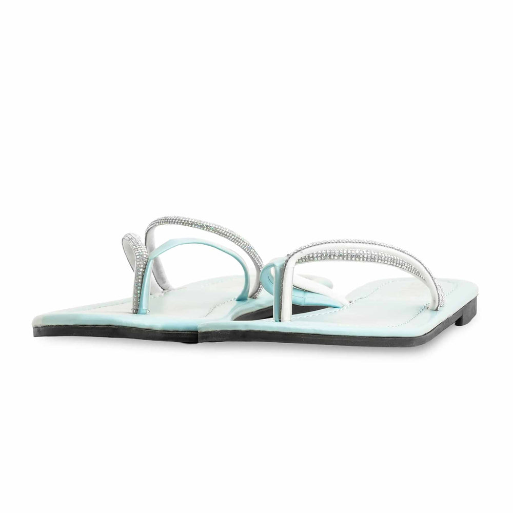 Sky Blue Casual Women Chappal CL1600