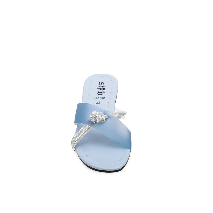 Sky Blue Casual Chappal CL1782