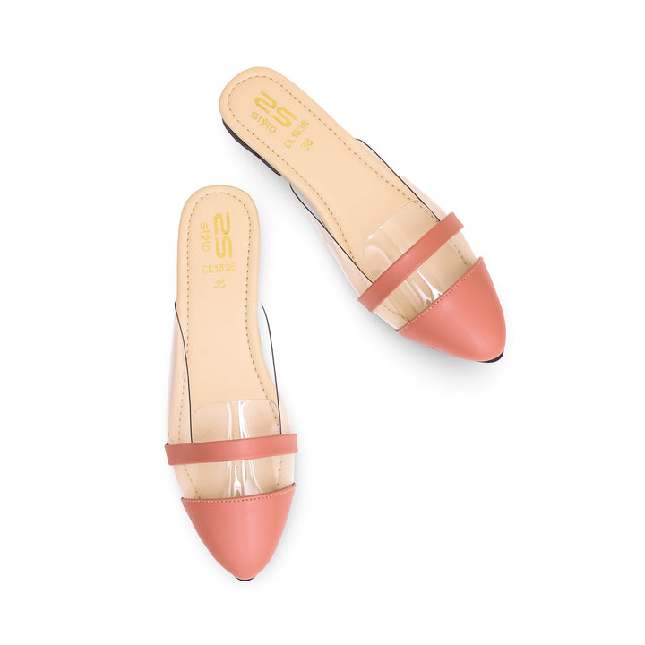 Pink Casual Mule CL1836