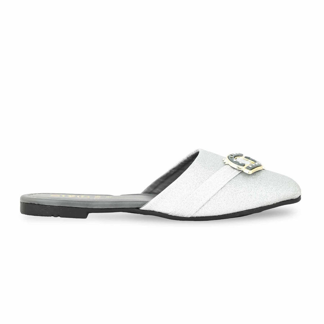 Silver Casual Mule CL1868