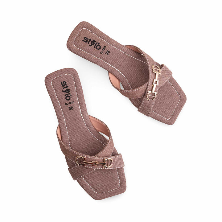 Brown Casual Slipper CL1878