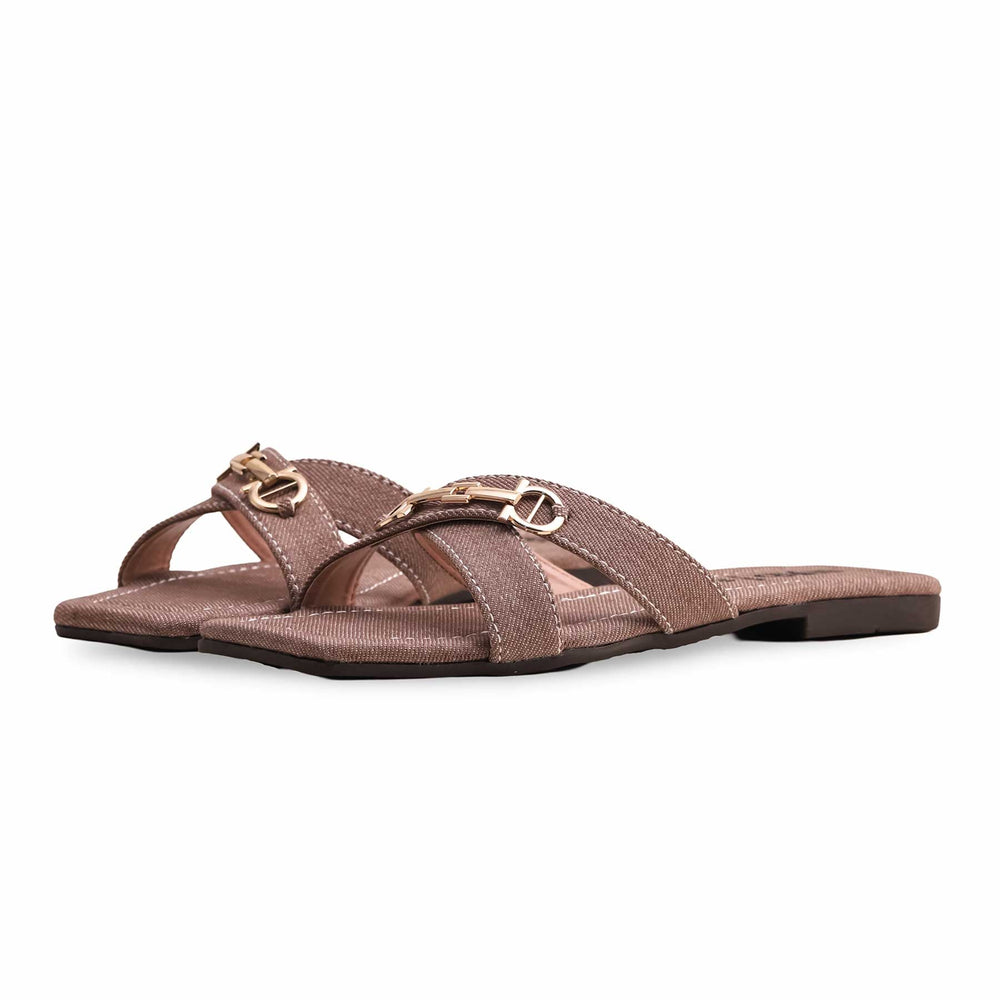 Brown Casual Slipper CL1878