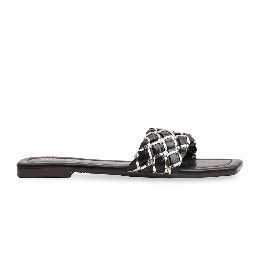 Black Casual Slipper CL1904