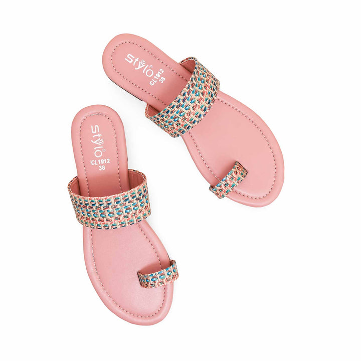 Pink Casual Chappal CL1912