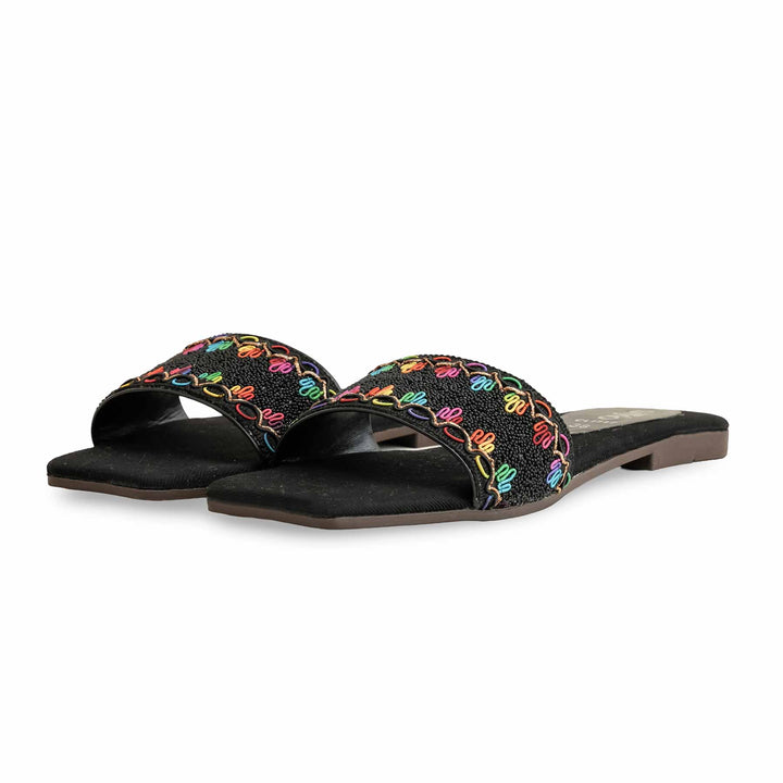 Black Casual Slipper CL1917