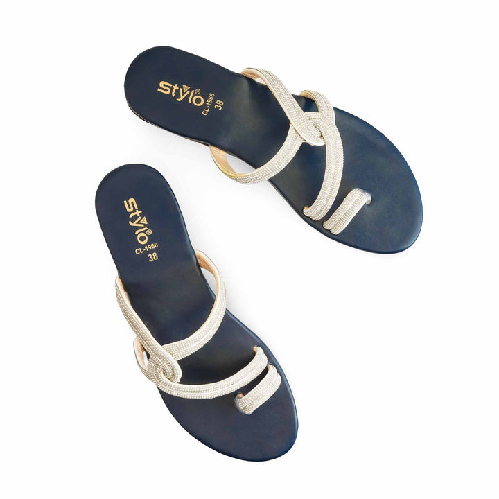 Navy Casual Chappal CL1966