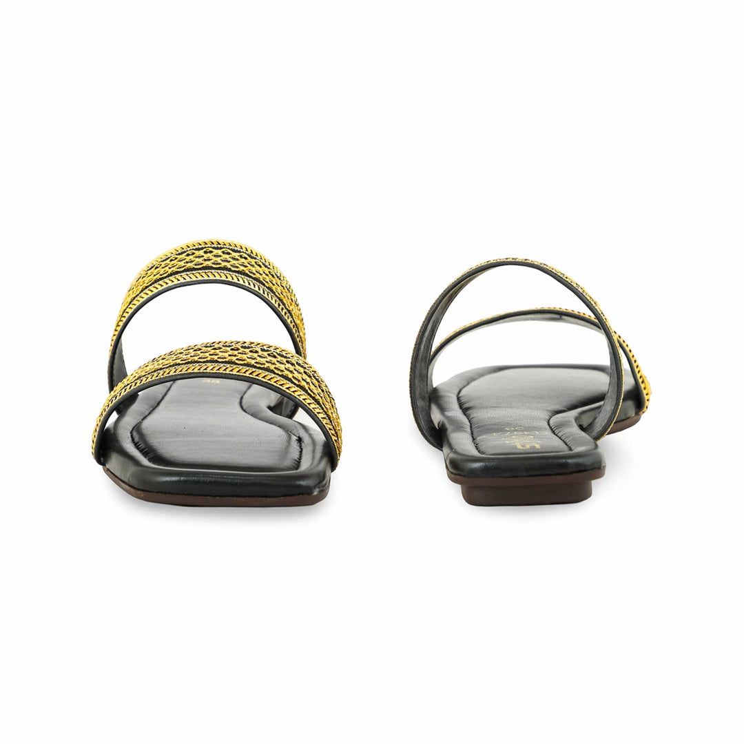 Black Casual Slipper CL1974