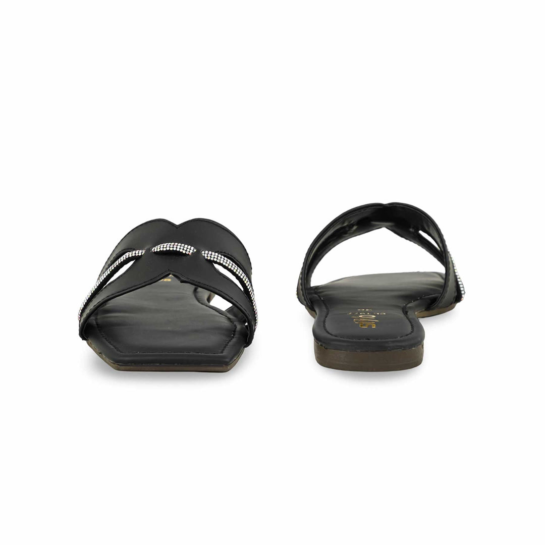 Black Casual Women Slipper CL1977