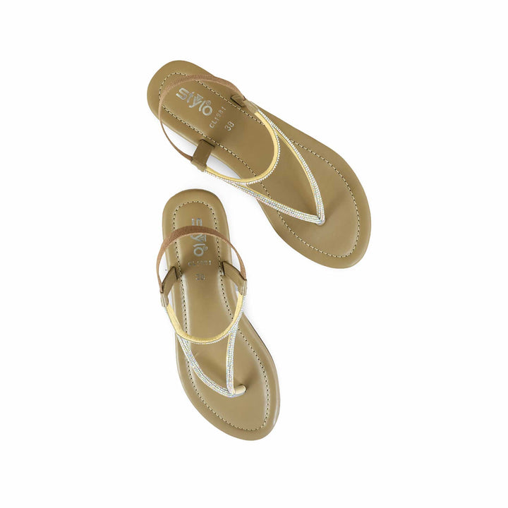 Brown Casual Chappal CL1981