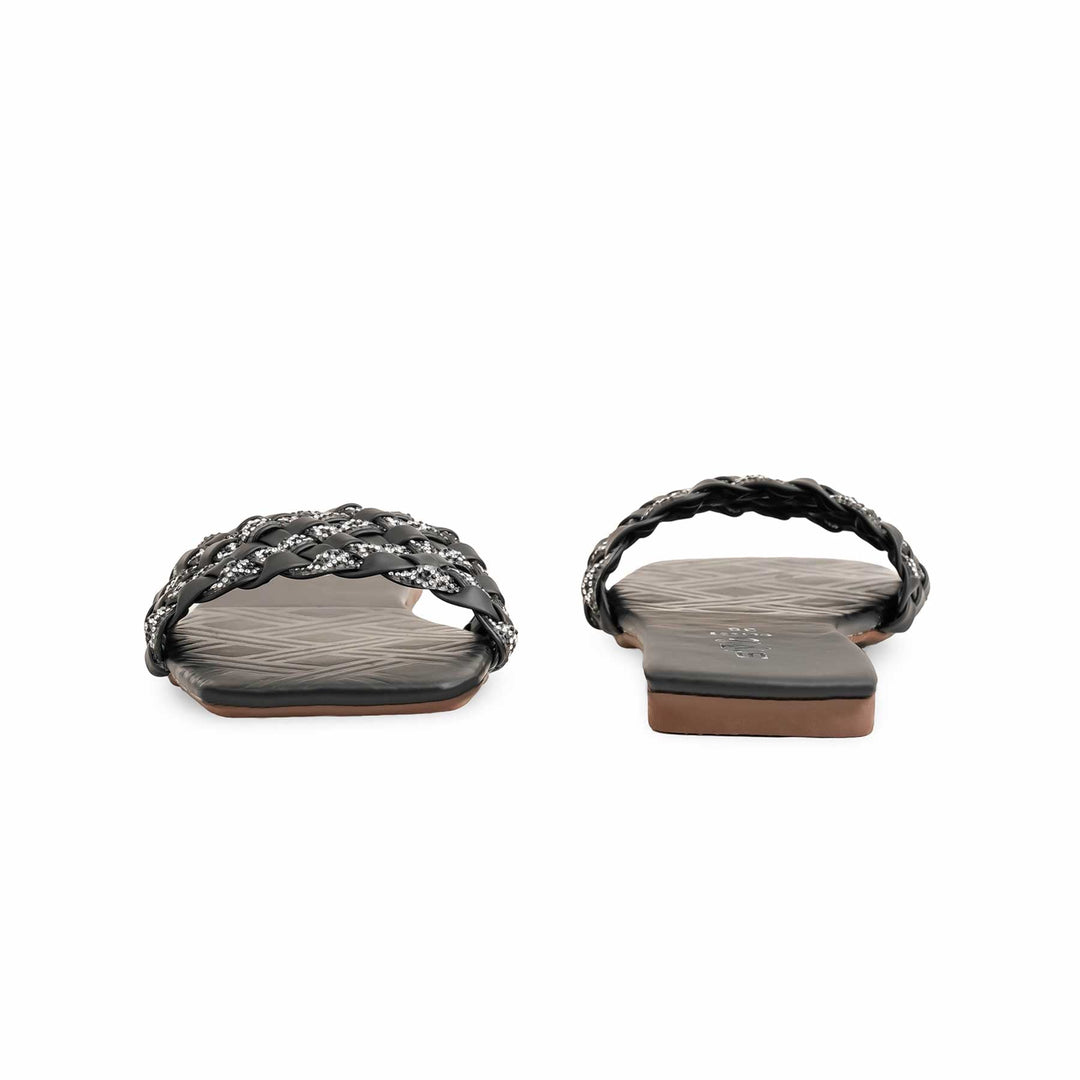 Black Casual Slipper CL1991