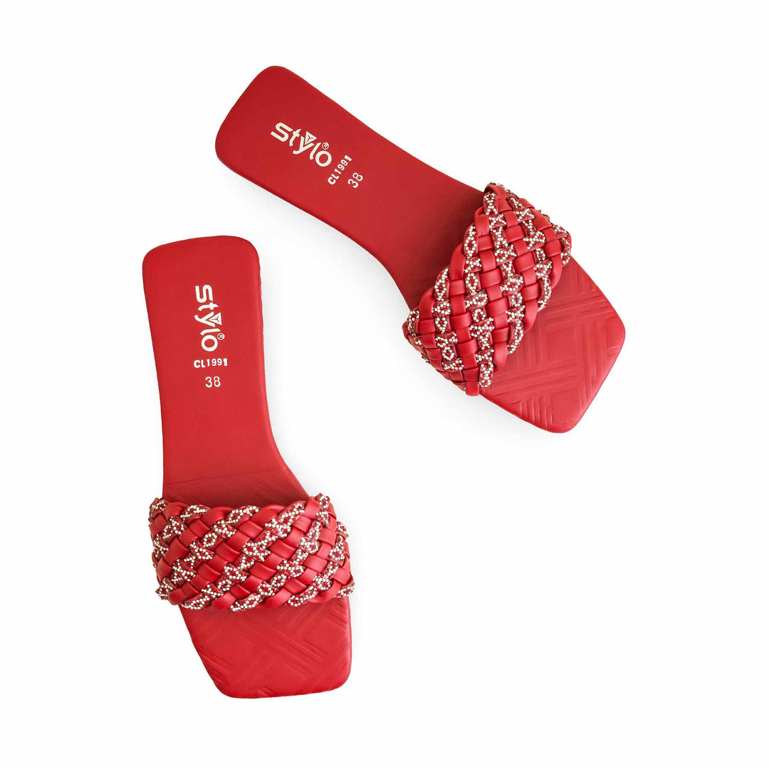 Maroon Casual Slipper CL1991