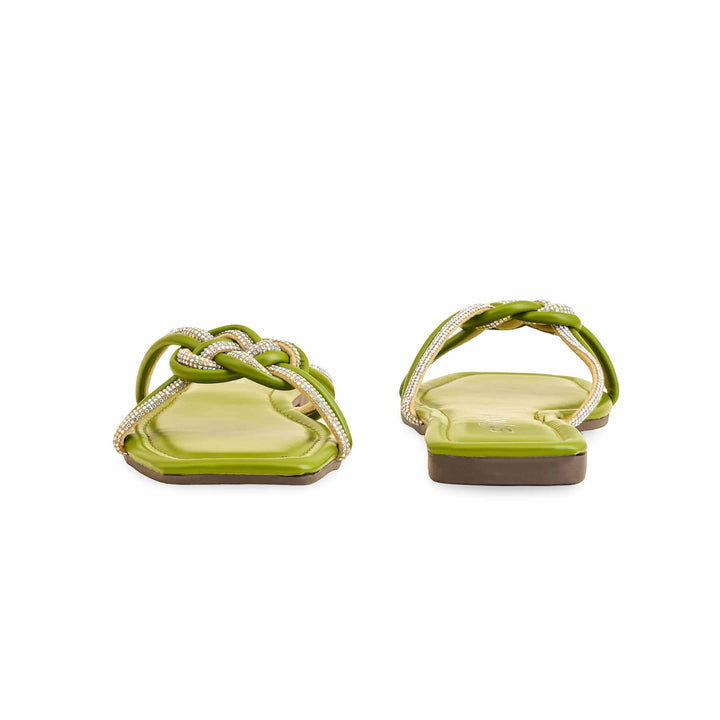 Olive Casual Slipper CL1993