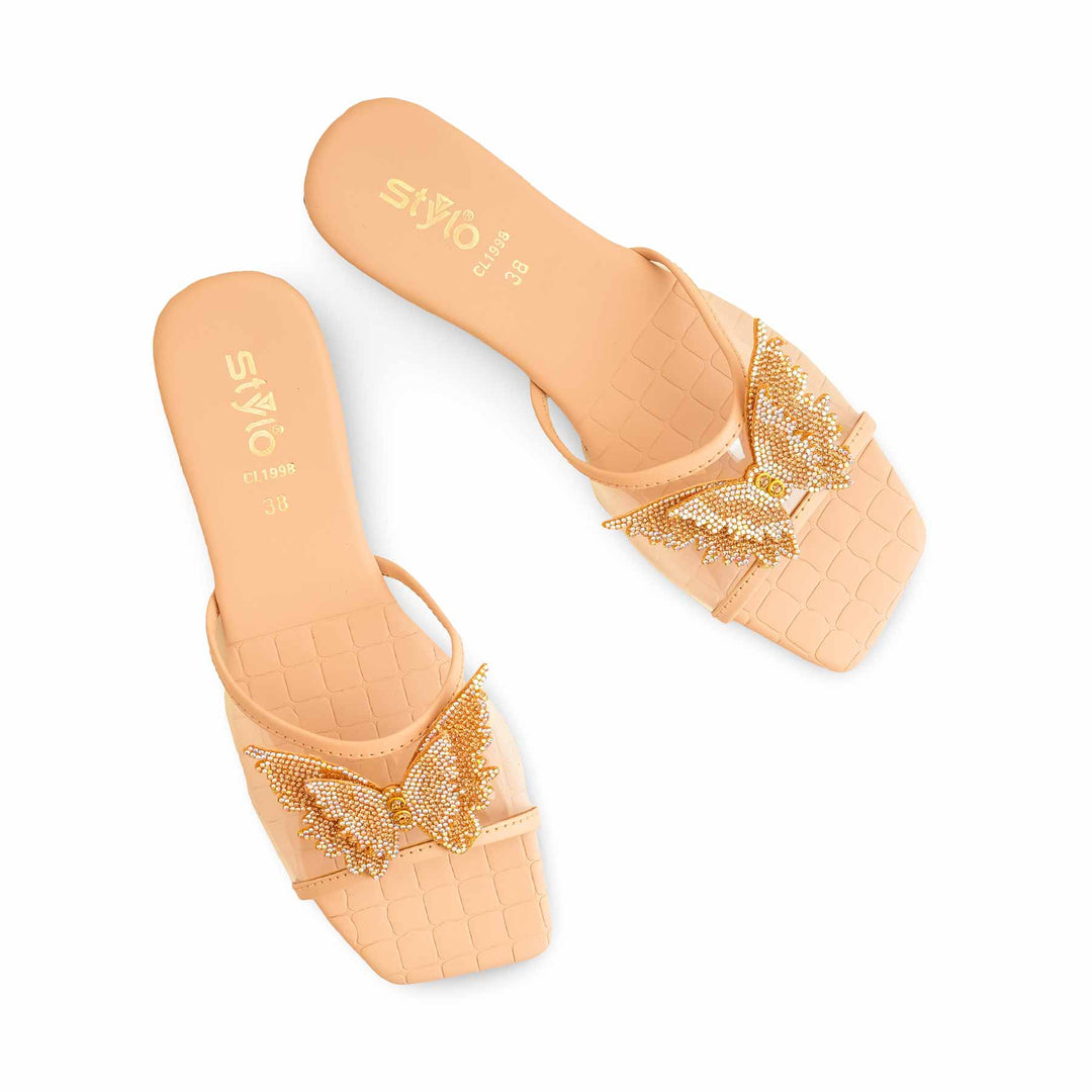 Pink Casual Chappal For Ladies CL1998