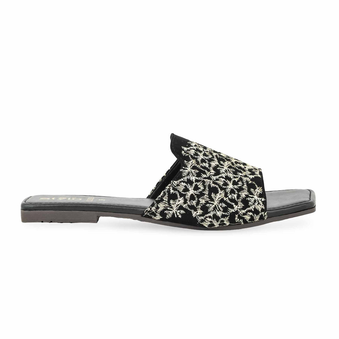 Black Casual Slipper CL2005