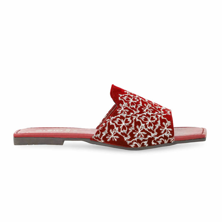 Maroon Casual Slipper CL2005