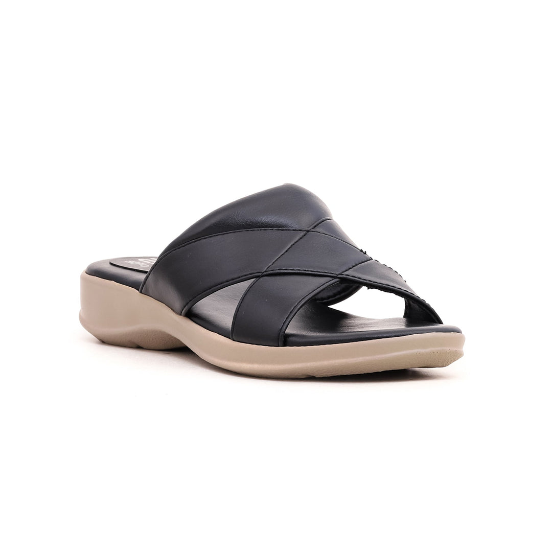 Black Casual Slipper CL4045