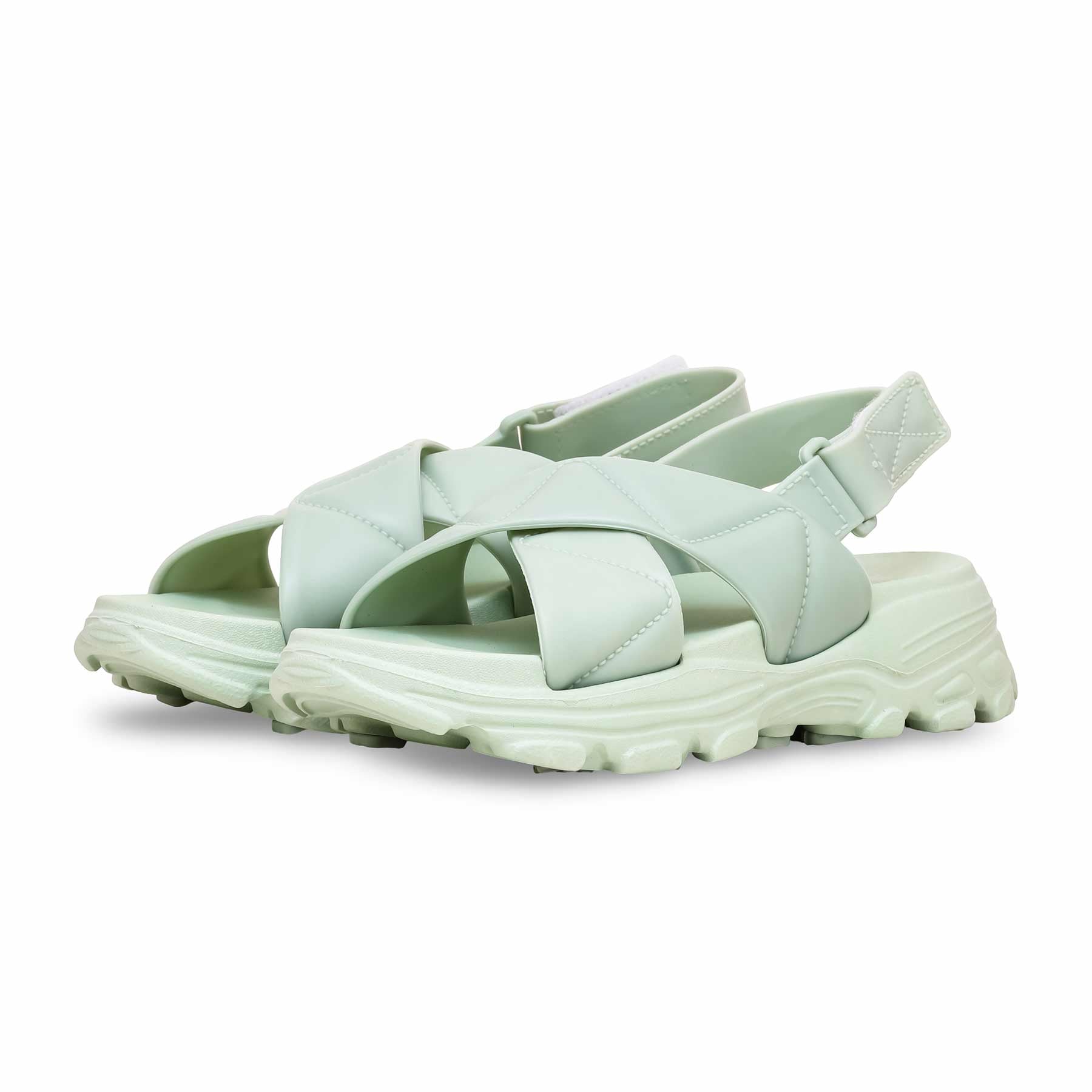 Aqua Green Casual Slipper CL9305