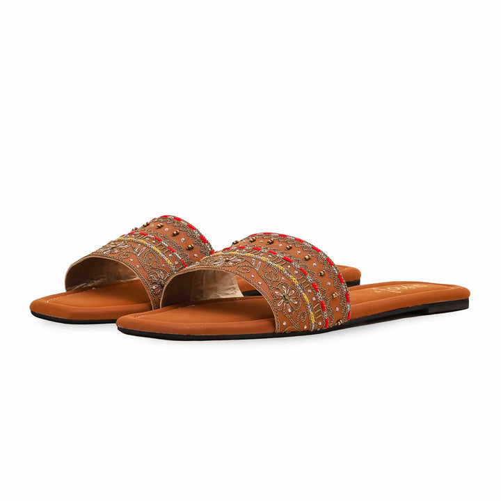 Brown Fancy Slipper EC0159