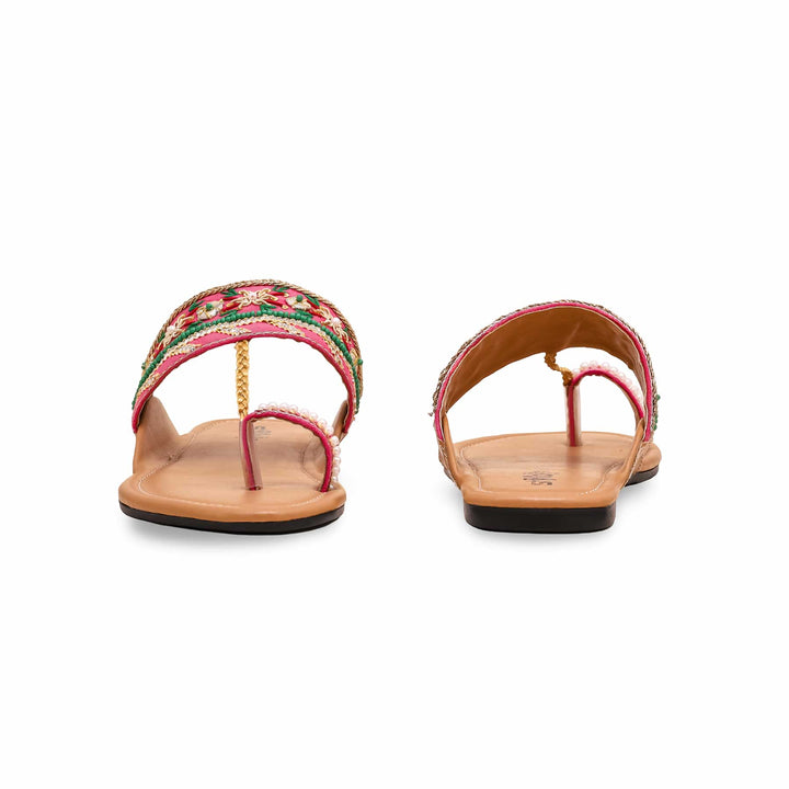 Pink Fancy Chappal EC0207