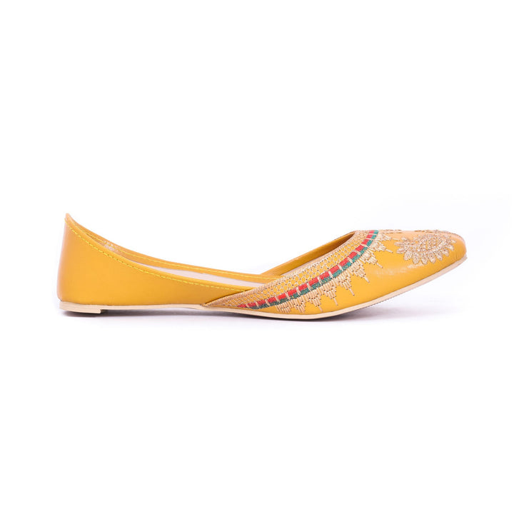 Yellow Ethnic Khusa EC7371