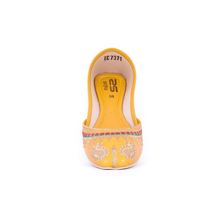 Yellow Ethnic Khusa EC7371