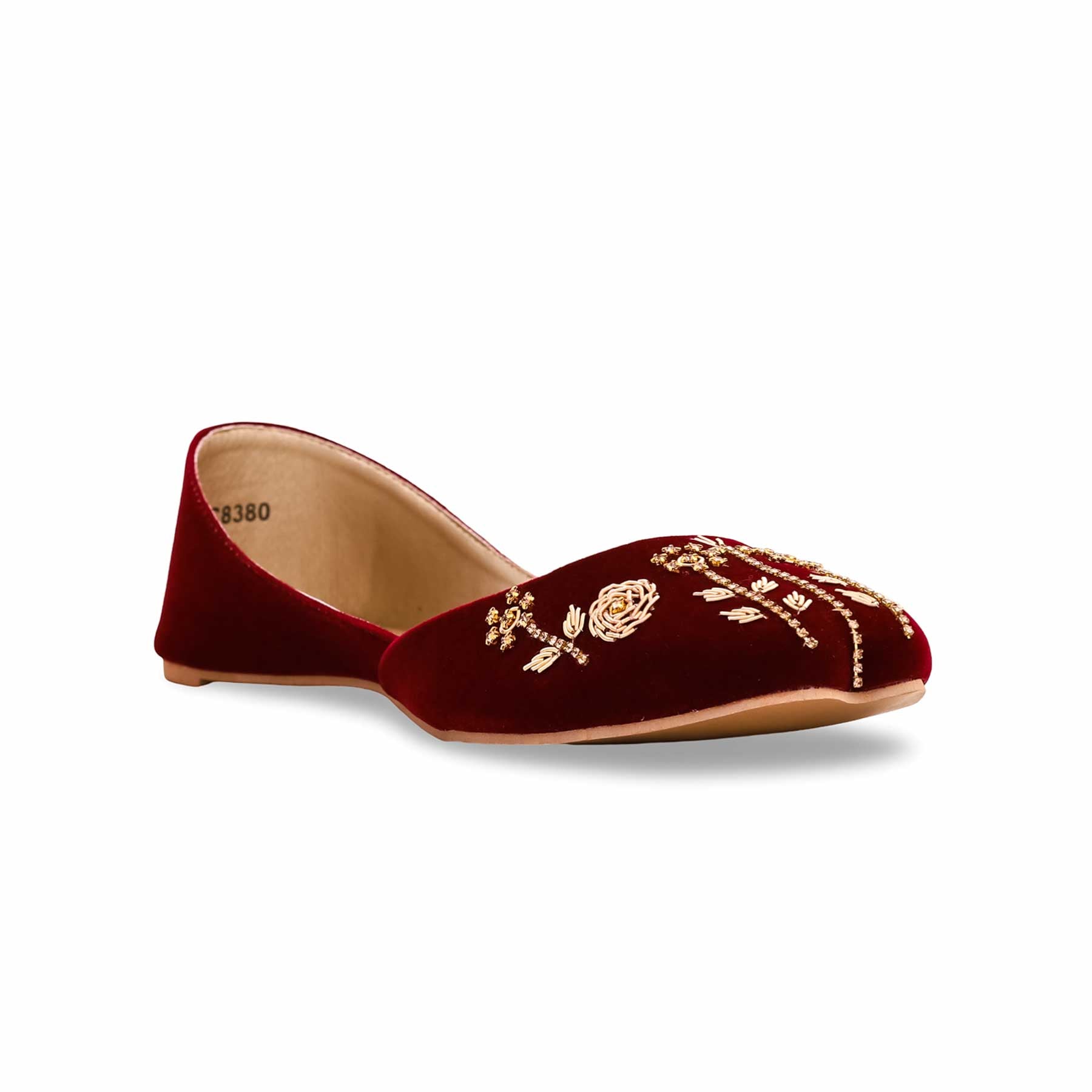 Maroon Fancy Khusa EC8380