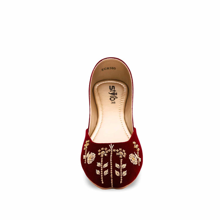 Maroon Fancy Khusa EC8380