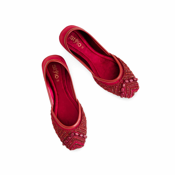 Maroon Fancy Khusa EC8521