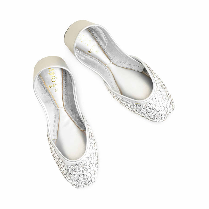 Silver Fancy Khusa For Women Ec8528