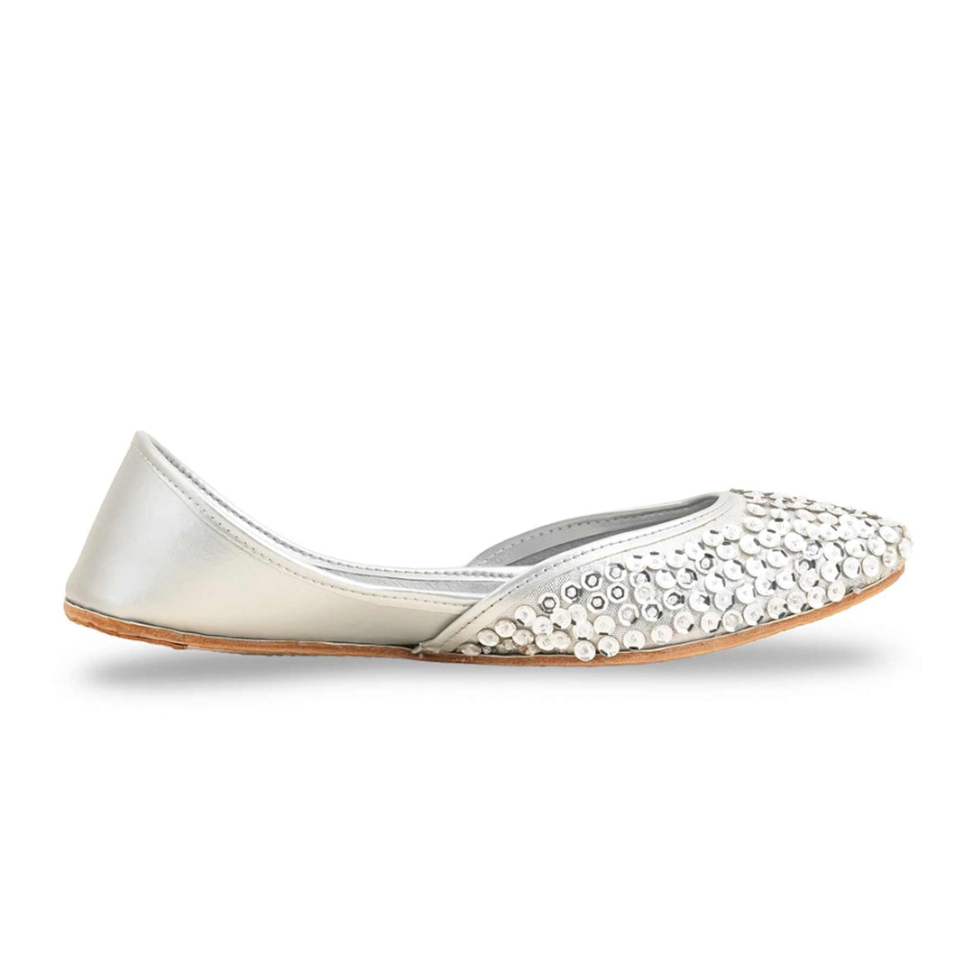 Silver Fancy Khusa For Women Ec8528