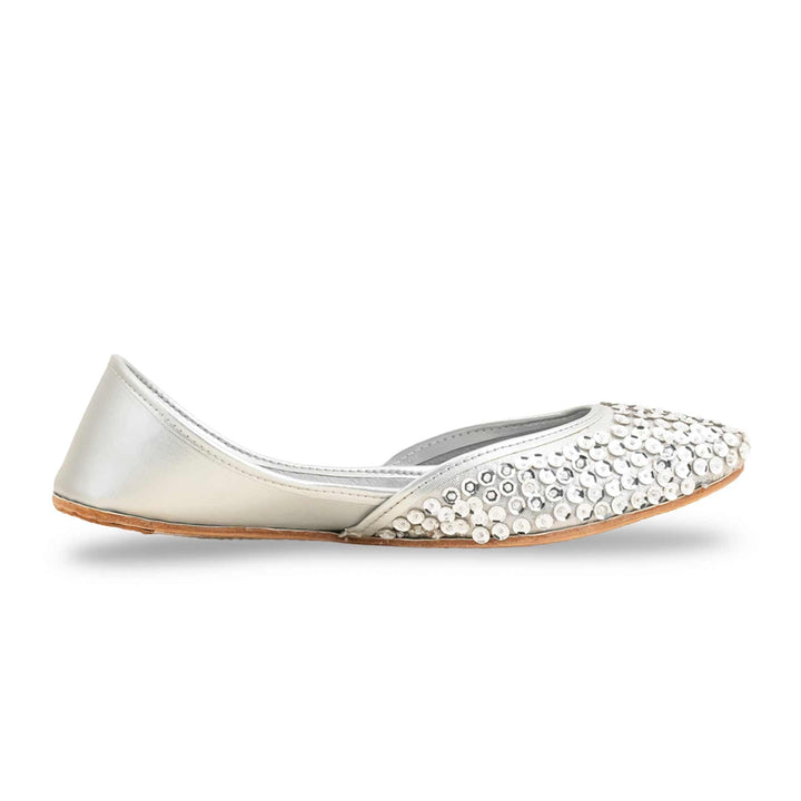 Silver Fancy Khusa For Women Ec8528