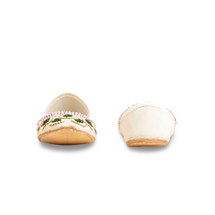 White Fancy Women Khusa EC8556