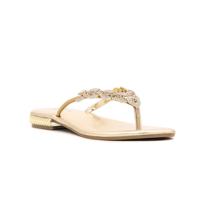 Golden Fancy Chappal FN0627