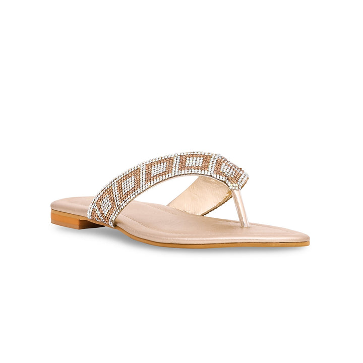 Golden Fancy Chappal FN0707