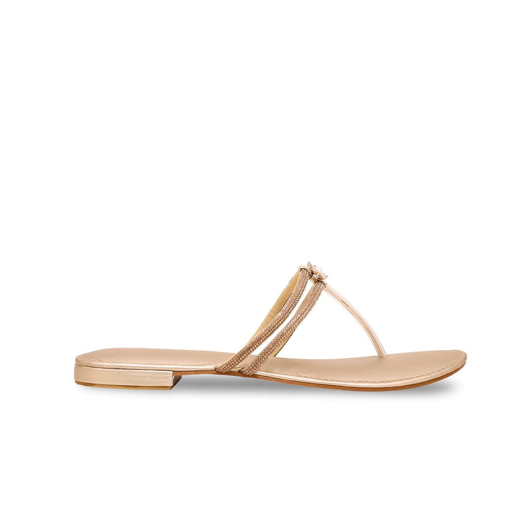 Golden Fancy Chappal FN0735